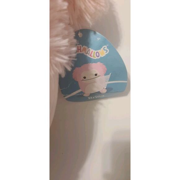 Squishmallows Brina 12” NWT Pink Bigfoot Yeti 2023 - Picture 3 of 6
